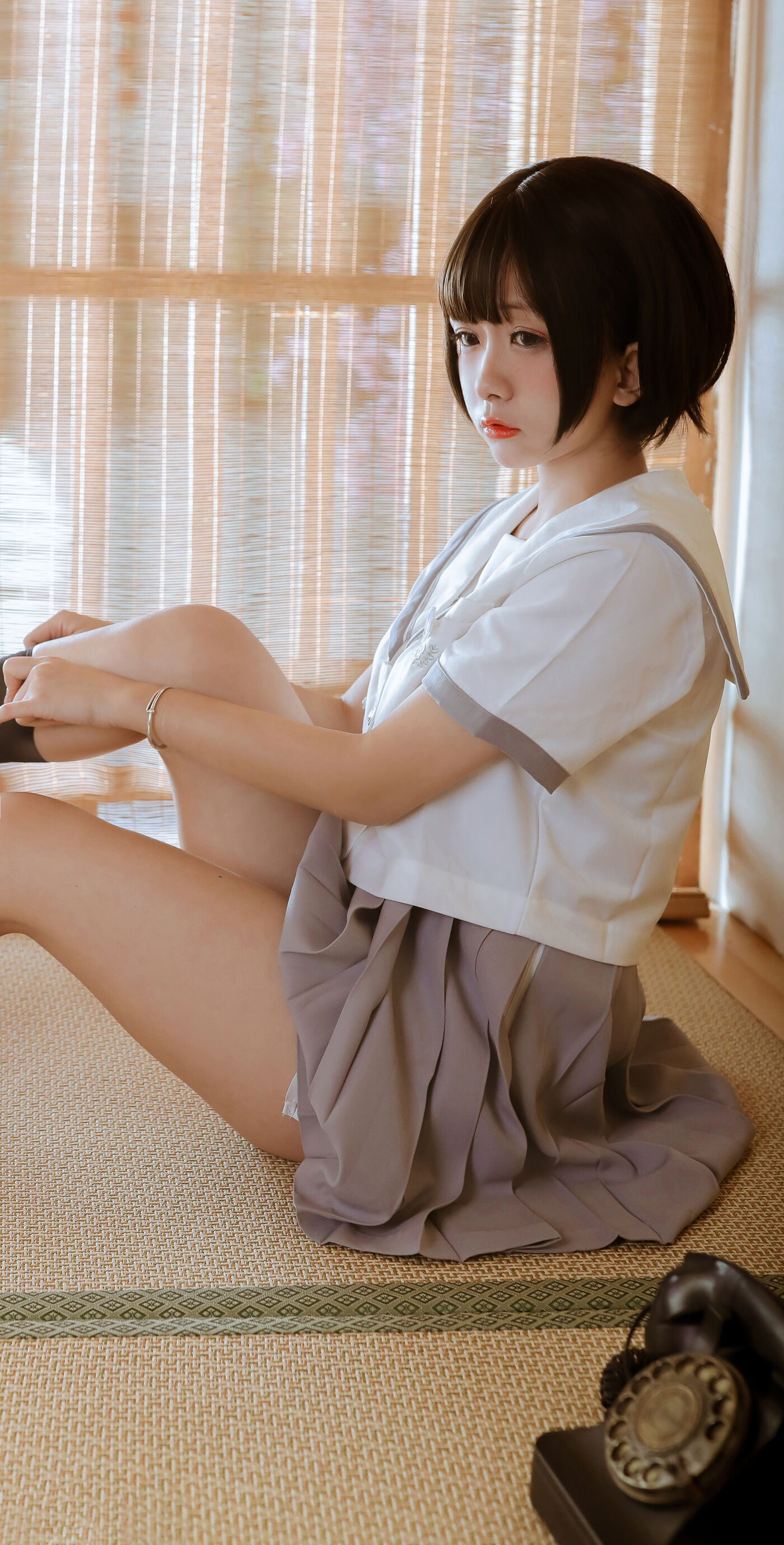 日奈娇 NO.010 和风jk[50P]插图6